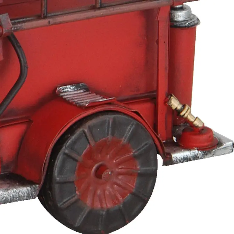 Antique Style Metal Model Fire engine Model