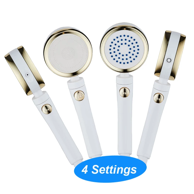 New Design Hotel Bathroom Accessories Multifunctional Shut Off headshower