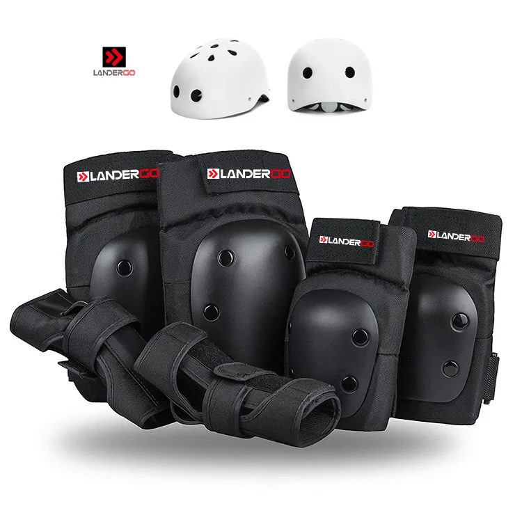 
Landergo 2021 Amazon Hot Selling Inlines Skates Knee Pads Wrist Pads For Kids Adult 