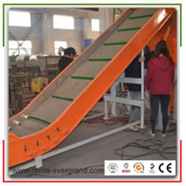 Отходов, мешки с цементом, hdpe фильм стиральная линия переработки единицы