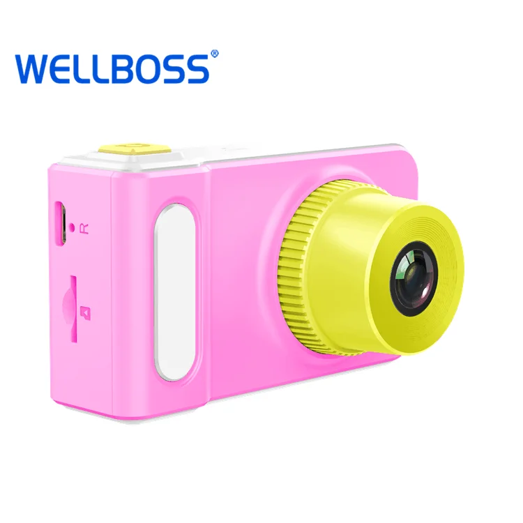 Children gift Baby kids camera 2.0inch HD 5.0mega pixel Mini digital multilingual toy camera with games