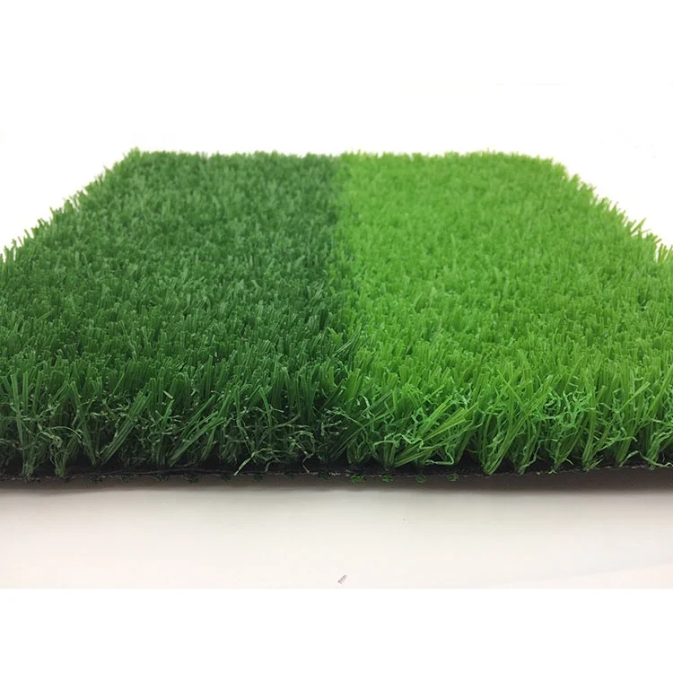 Promotional premium quality 50mm field green and olive green stem popular artificial grass turf for football field