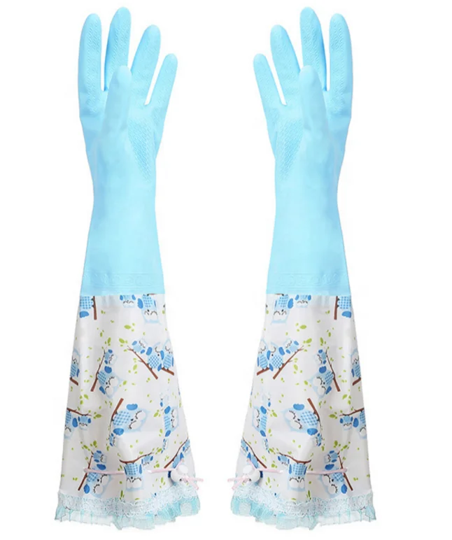 GC2008 Long Rubber gloves for car cleaning