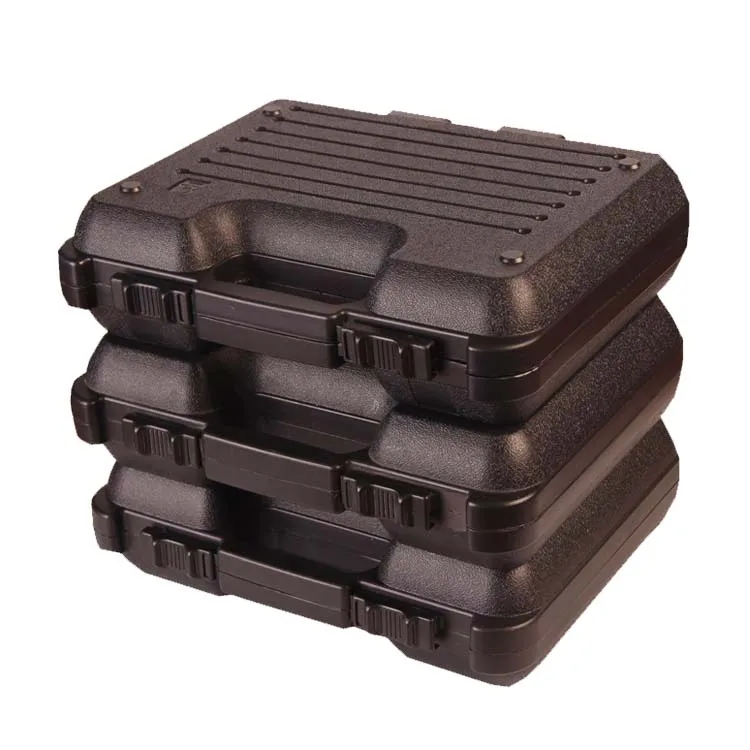 Hard carrying tool case plastic toolbox