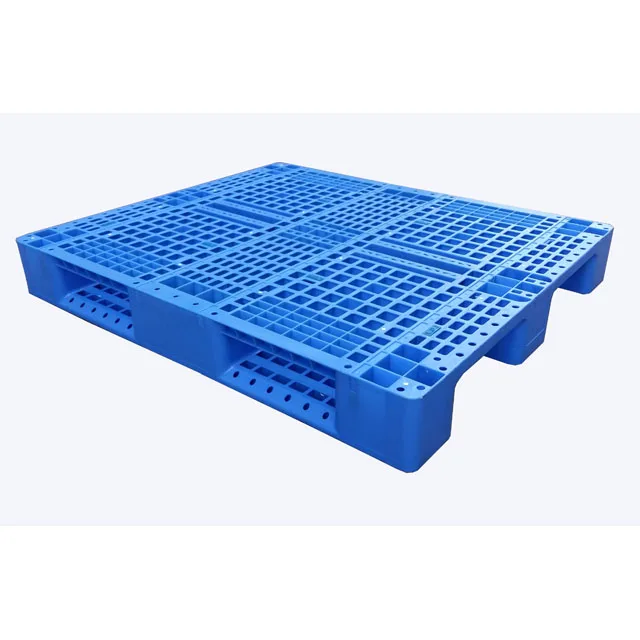 1200*1000 virgin HDPE material steel reinforced racking 1 ton giant plastic mesh EPAL pallet for logistic