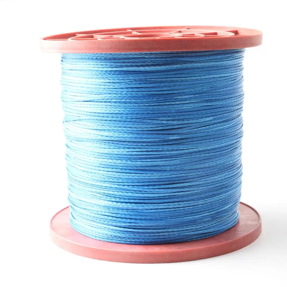 
2mm 12-strands UHMWPE Rope For Winch, Marine, Towing, Sailng, Guyline 