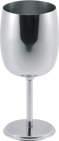 
8oz Excellent Quality 8oz Stainless Steel wine cup premium gold plated goblet wine glass 