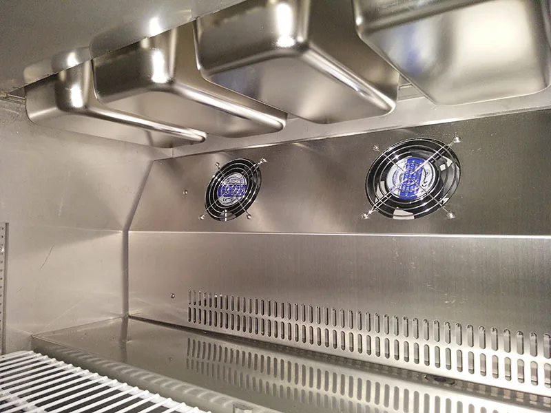 Three doors undercounter Freezer with Danmark compressor