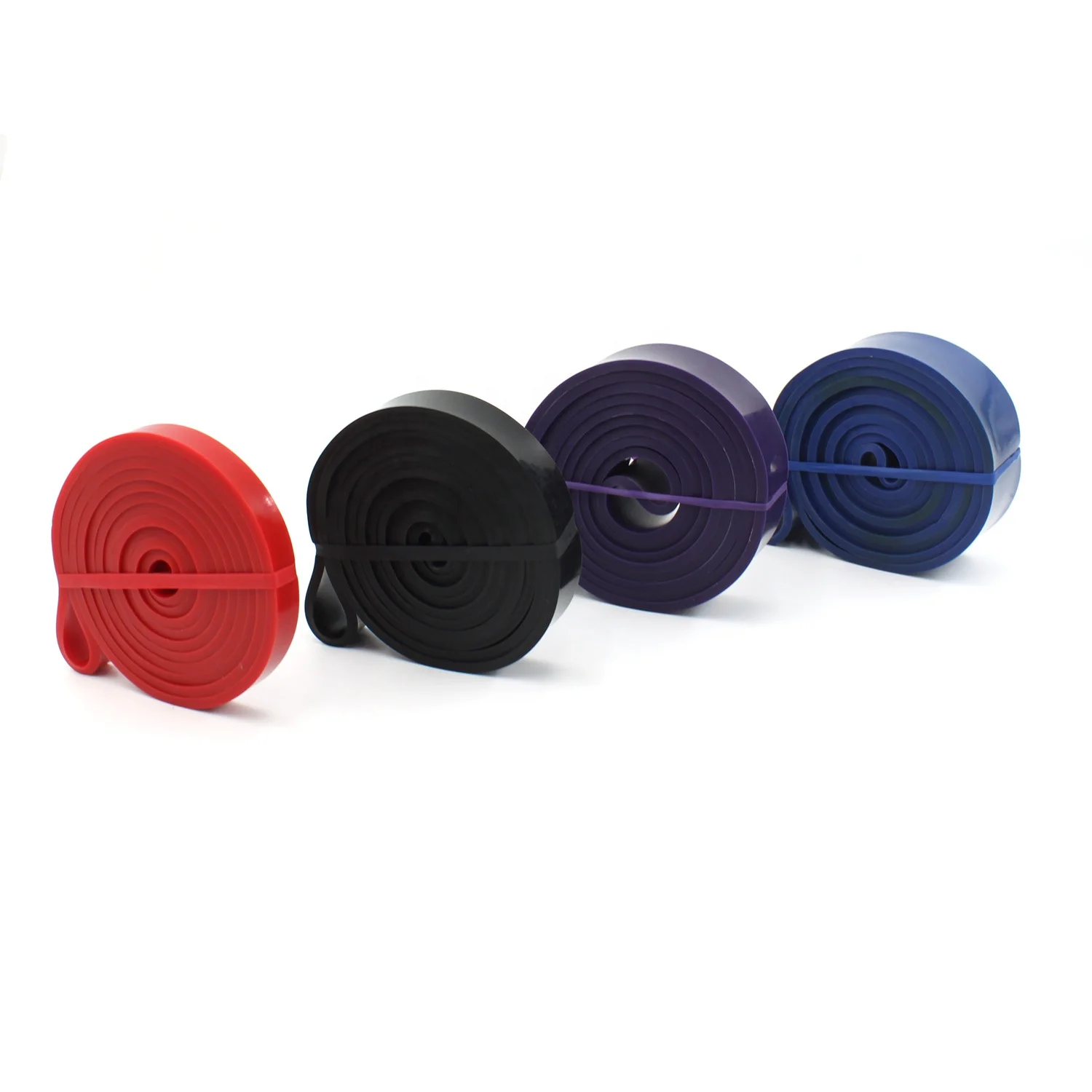 Custom Logo Pull up Bands Extra Durable Fitness Heavy Resistance Bands Set of 6