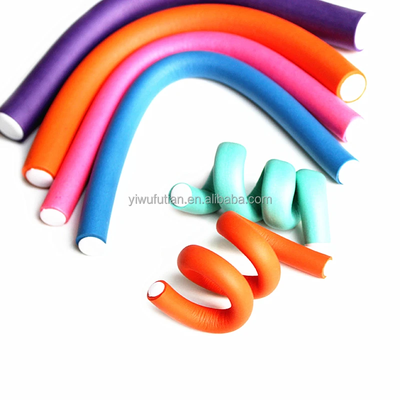 
10 Pcs/Set Hair Curler Curling Sticks Soft Foam Twist Flexi Rods 