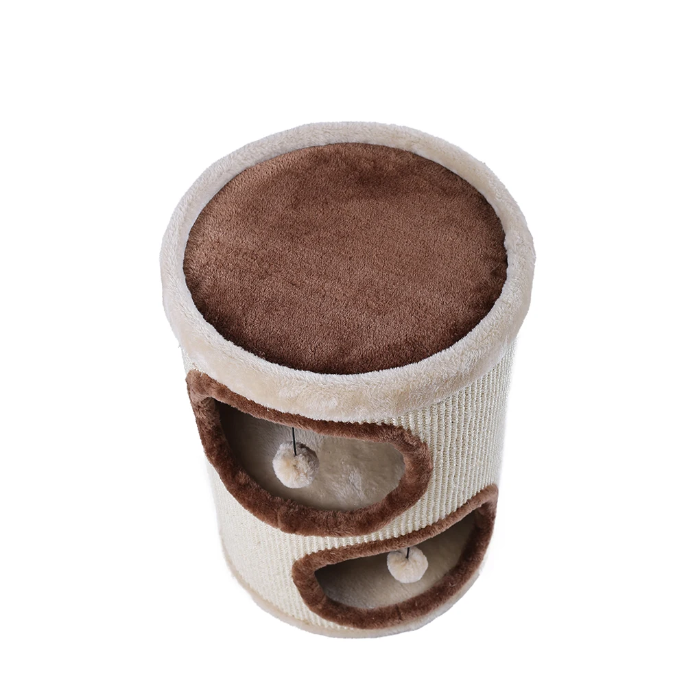 Best Selling Sustainable OEM Cat Playing House Scratching Condo