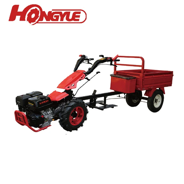 
Agriculture Farm two wheel walking machinery tractor trailer 