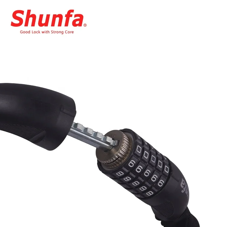5 Digit Combination Password Bike Cable Bicycle Lock
