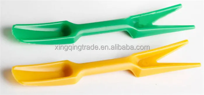 2pcs / set Transplanting Device Planters Dig Tool for Seedling Garden Nursery Trays