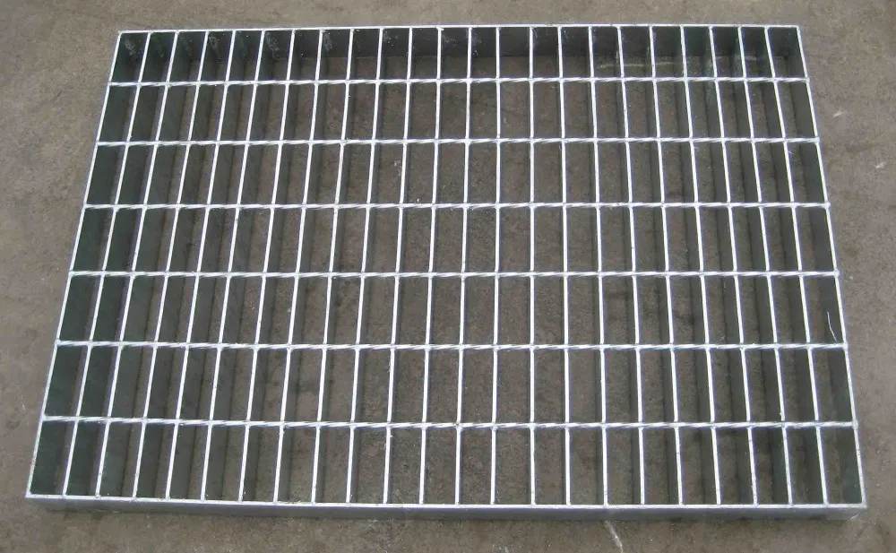High quality hot dip galvanized steel grating, trench grating, steel bar grating