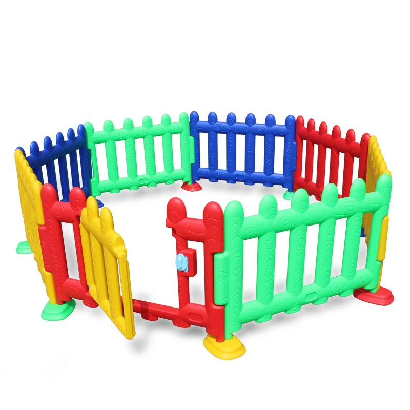 Wholesale kids baby plastic fence outdoor playground indoor playground children play fence baby game fence