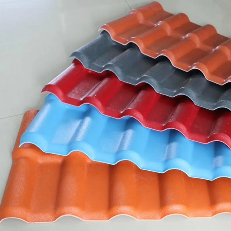 2018 New Invention temperature resistance pvc plastic concrete roof tile