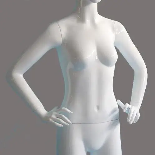 adjustable tailor full body matt white female clothes window display dummy dressmaking mannequin