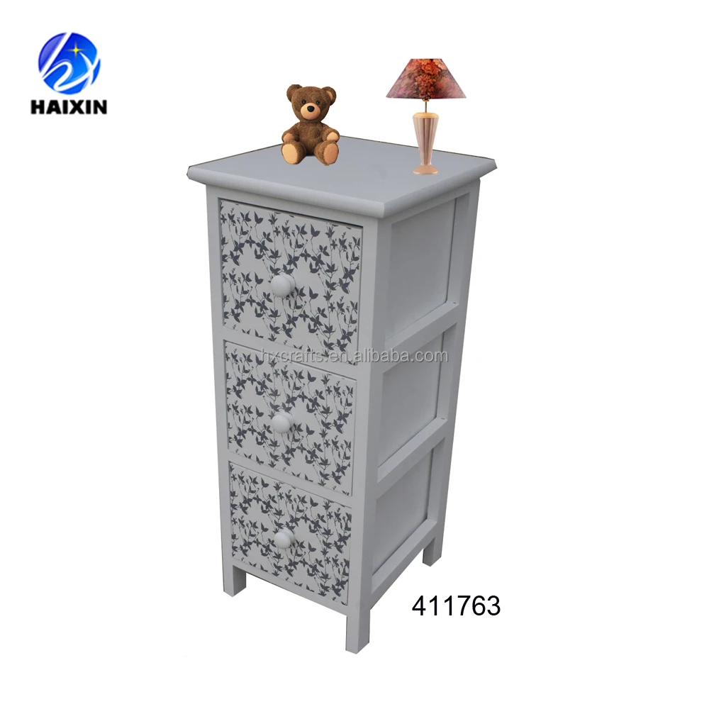 Небольшой комод дизайн с печатью для спальни