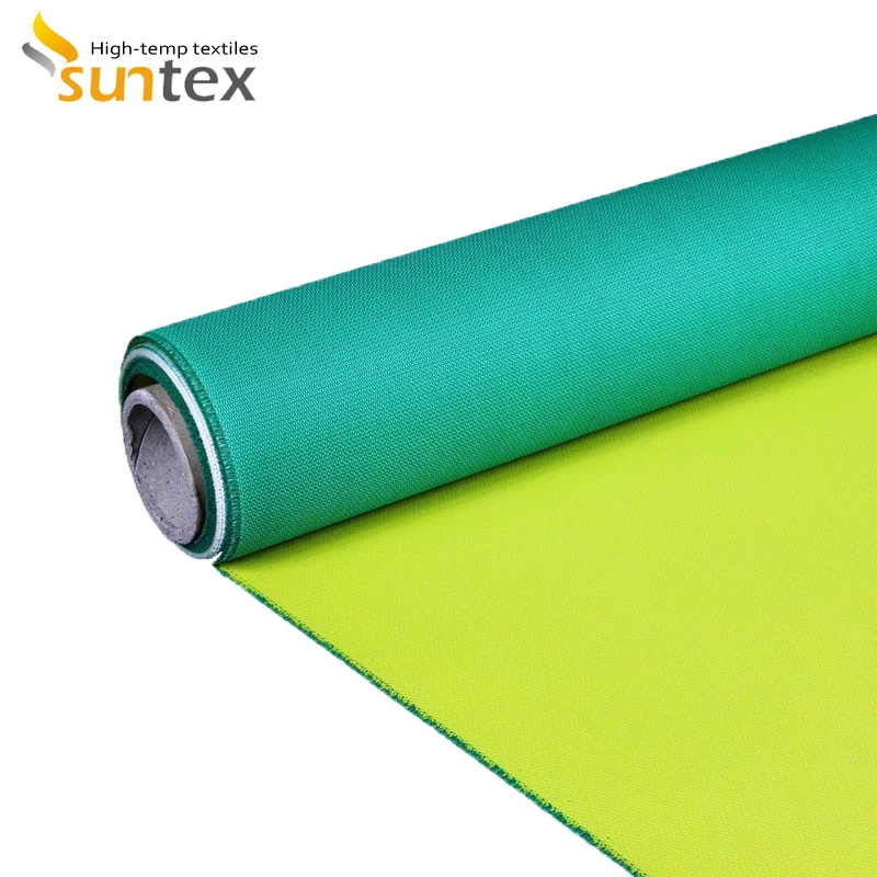 Теплоизоляция, антинагревательная ткань HT800 из стекловолокна с полиуретановым покрытием