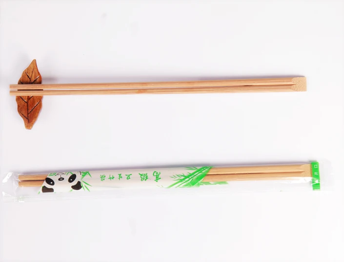 Europe and America hot sells OPP plastic wrapped disposable bamboo chopsticks