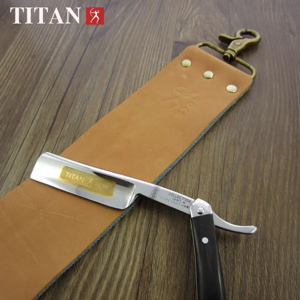 Острые бритвенные лезвия из коровьей и джинсовой кожи Titan