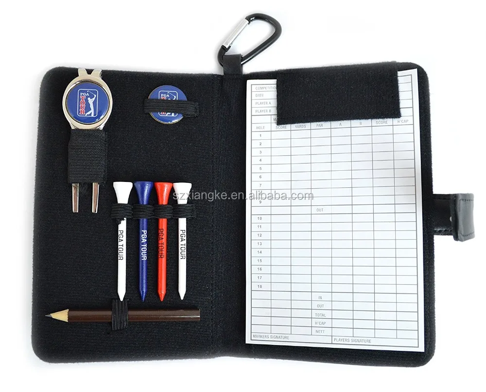 
Golf Leather Organiser scorecard 