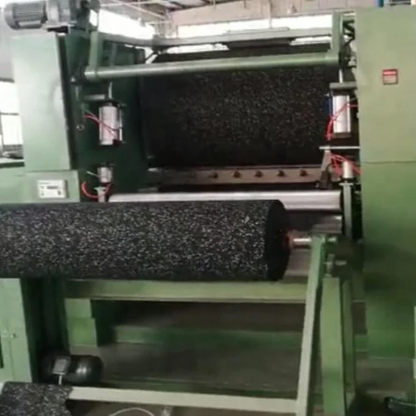 Gym Rubber Flooring Rolls vulcanizing press machine