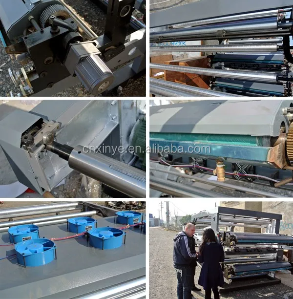 Factory price four color non woven fabric printing machine price