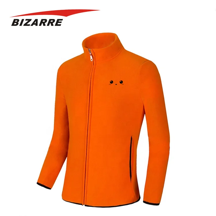 Customized make high quality fleece plain zippers hidden pockets design logo pattern or color hoodies jacket