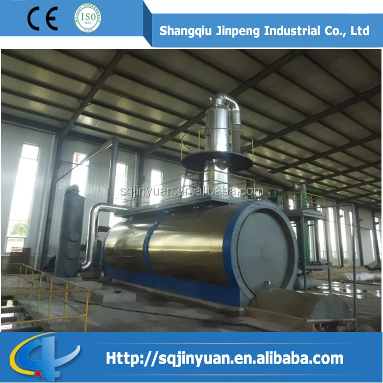 Waste Oil Pyrolysis Machine Waste Engine Oil Recycling Business Distillation Equipment Supplier