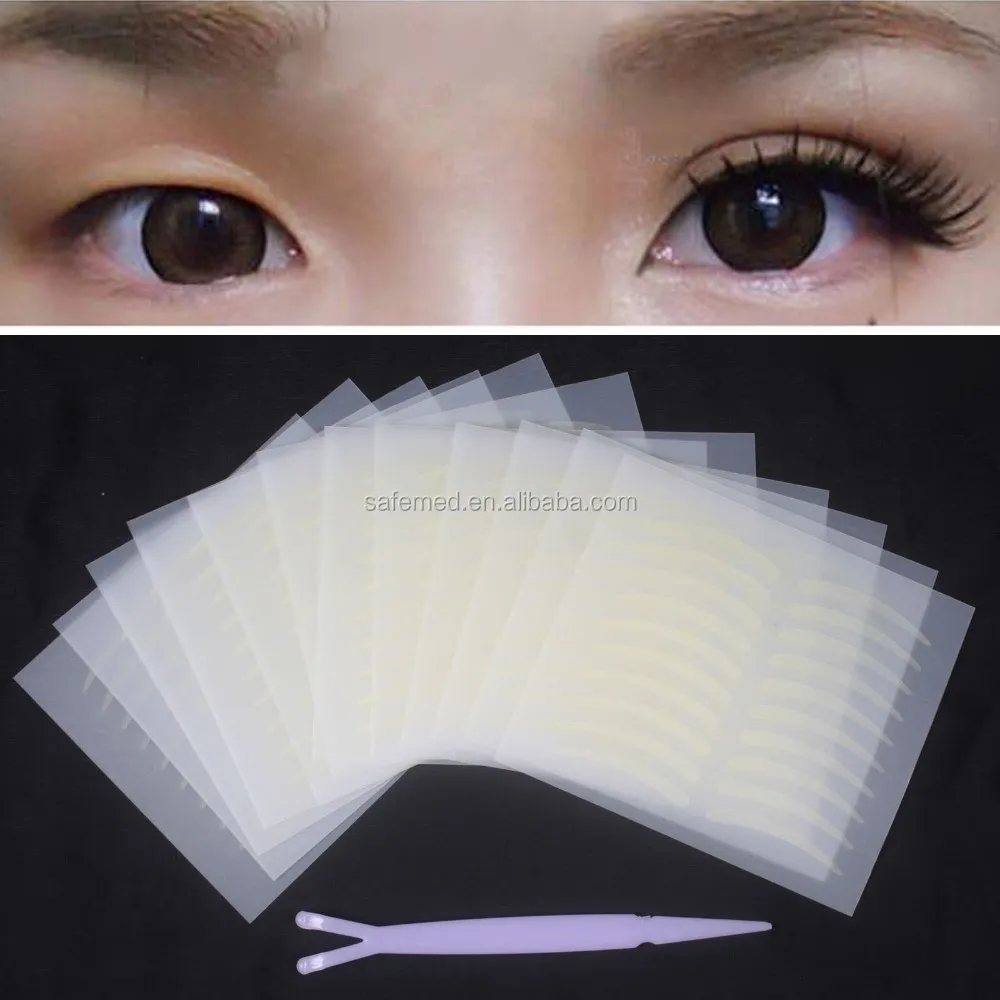 Sexy girl eyelid tape/Young girl eyelid tape/Opened girl eyelid tape