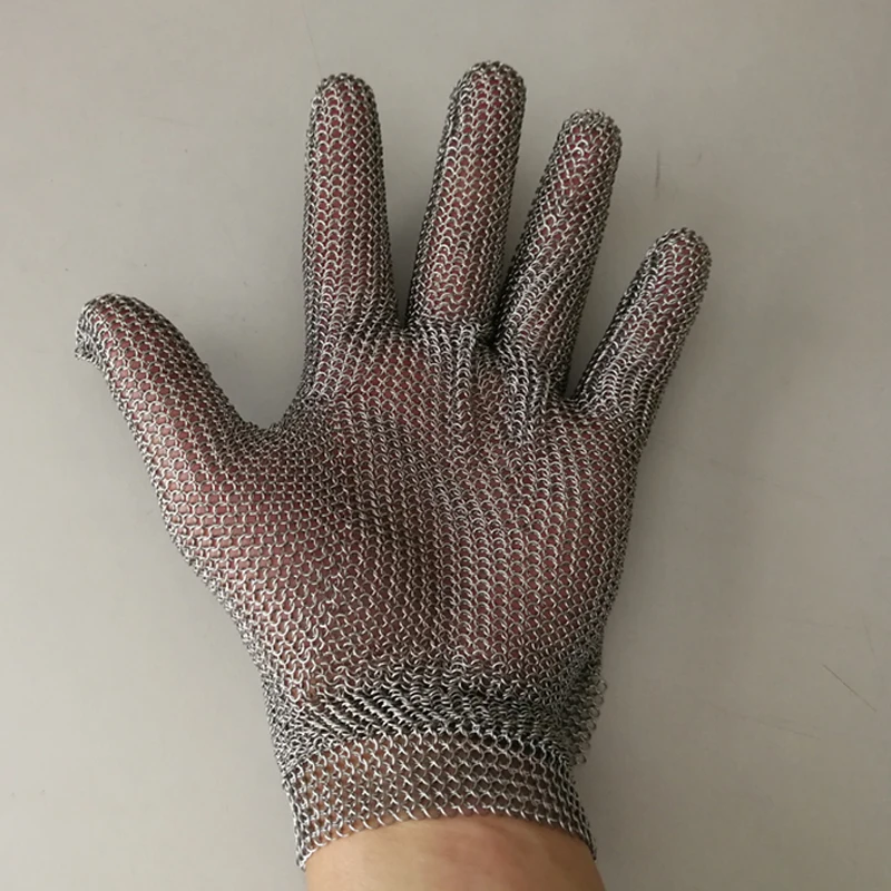 Factory Offered Stainless Steel Safety Ring Mesh Gloves