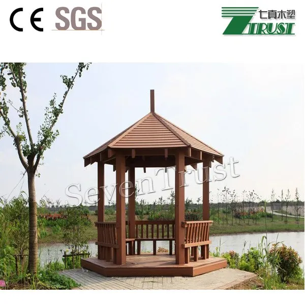 Wood Plastic Composite Outdoor Beam For Pergola