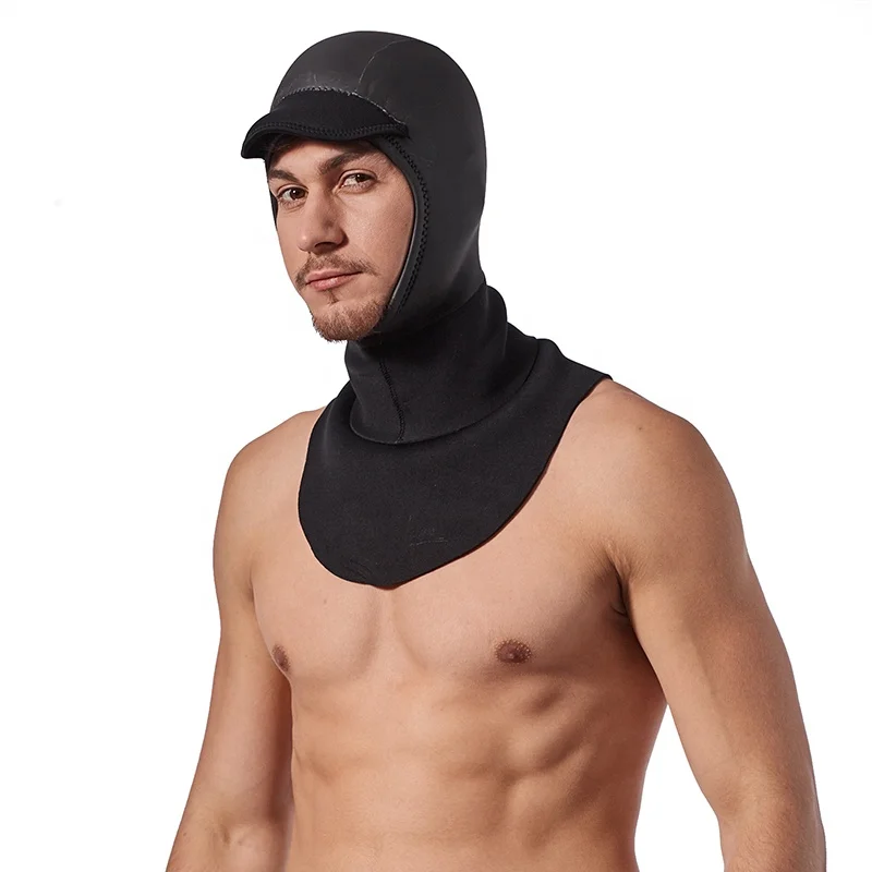 2019 SBART 3mm Neoprene Unisex Diving Hood Warm Full Face Diving Mask Diving Cap for Wetsuit Wholesale