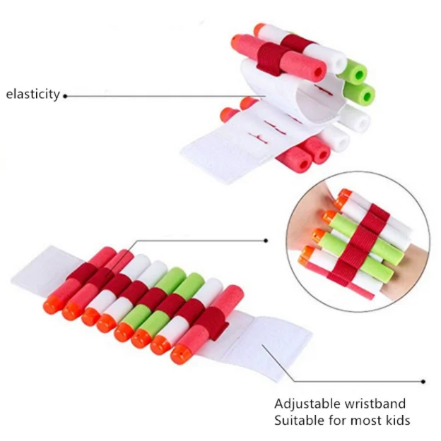 2020 Toy Suit for  Gun Toy Tactical Equipment Gun Shuttle Bullet Magazine Accessories Bullet Clip Xmas Chrismas Birthday Gift