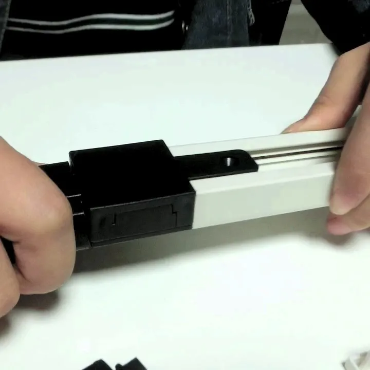 
Lighting 2 Wires Led Track Rail For Commercial Spot Lights 