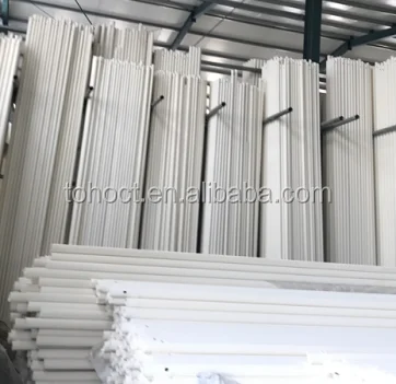 Thermalcouple Protection Resistant 65% Al2O3 alumina ceramic roller tube pipe