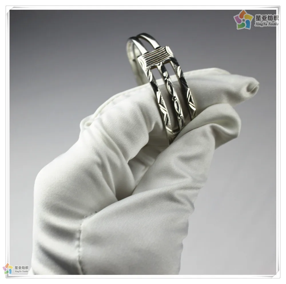 Microfiber Black Jewelry Cleaning Gloves For Jewelry Watches Cleaning