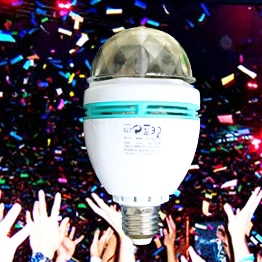 
3W rotating LED stage Effect Lighting for home party decoration 