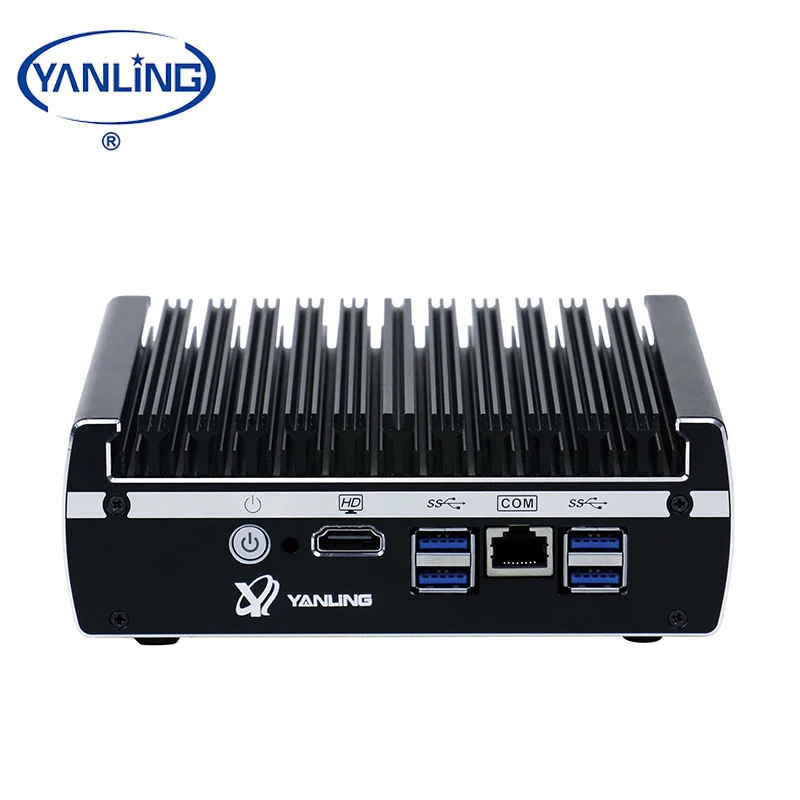 fanless computer ultra low power Intel I3 7100U firewall mini pc