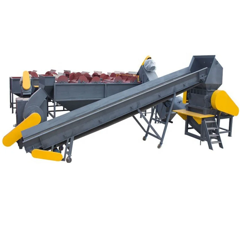 XIXIN recycling plastic hard PET crushing and washing production line plastic granulator machine price