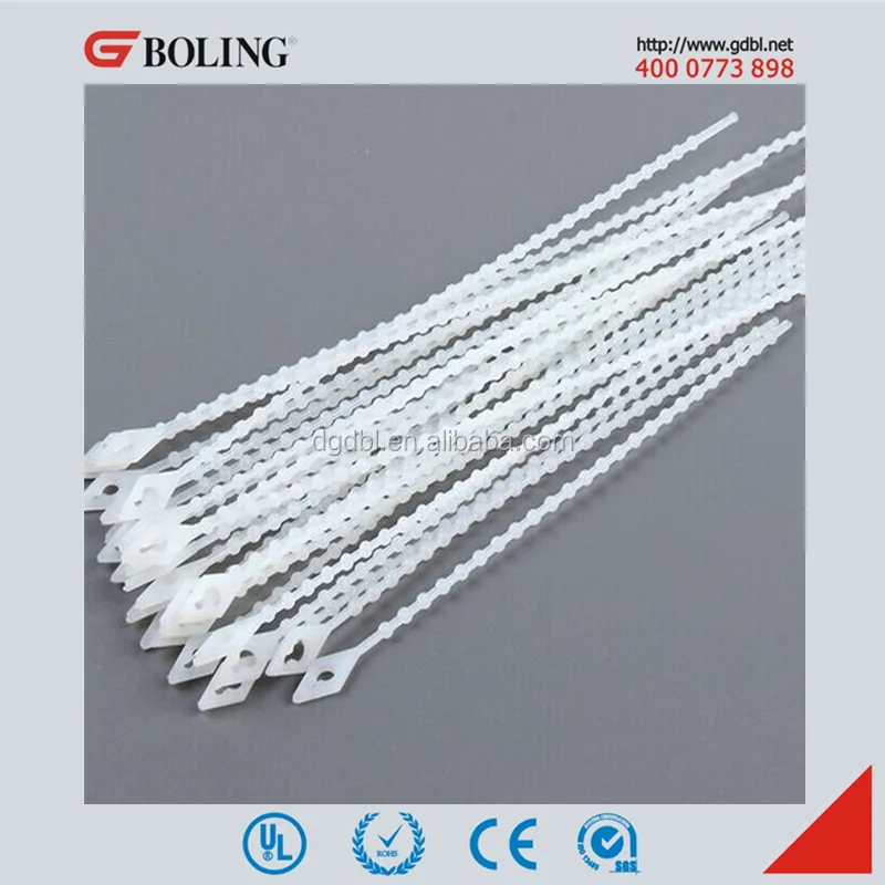 Пластиковая Кабельная Стяжка с бусинами