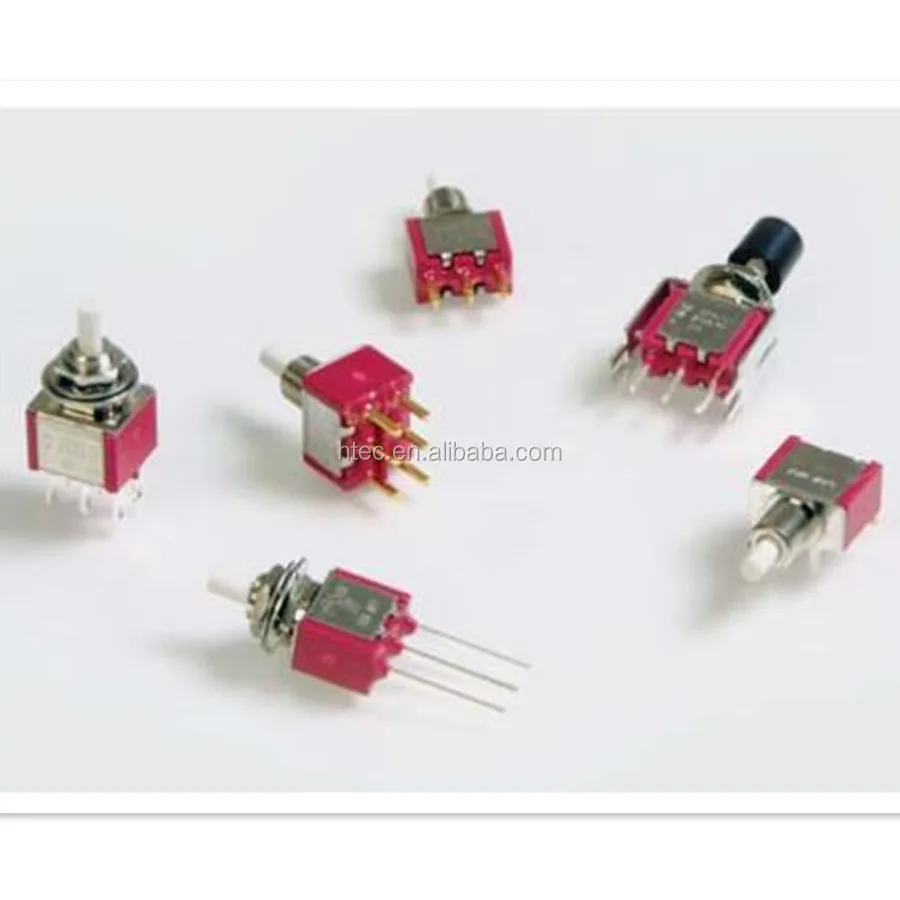 Переключатель 300AWDP4R16BLKM1QE rocker и paddle герметичный мини-переключатель DPDT 5A 120V