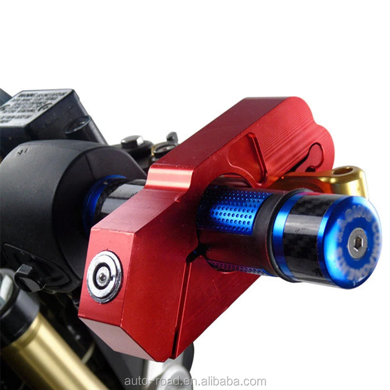 CNC Processing Aluminum Handlebar Security Lock Motorcycle Scooter E-bike Lock