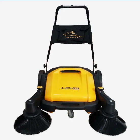 Industrial hand held street magic road broom cleaning sweeper