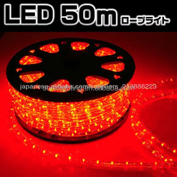 holiday lighting ip44 110v-230v waterproof outdoor led rope light for decoration