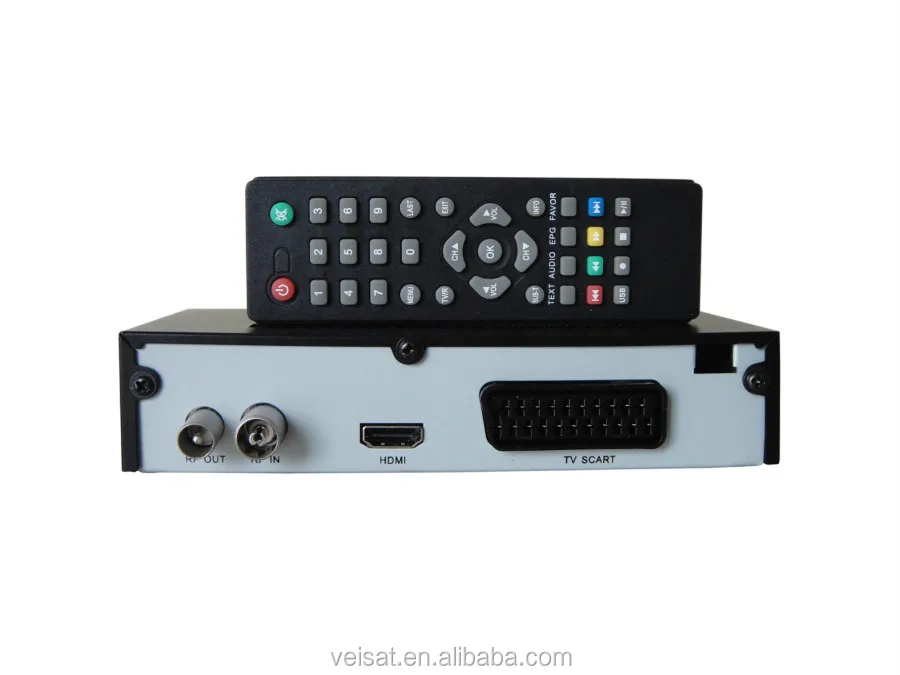 MINI DVB-T2 set top box H.265 HEVC with wifi support