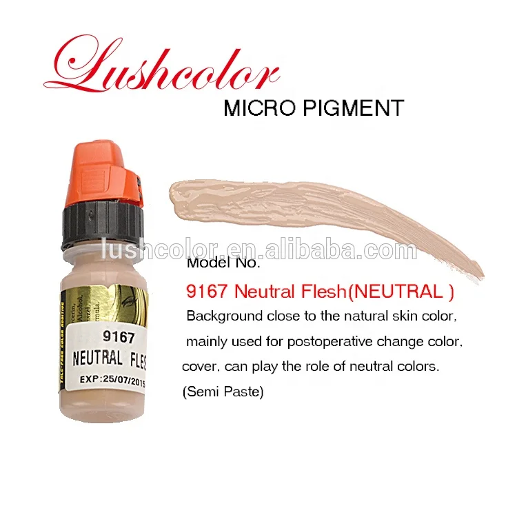 Lushcolor Best Quality Microblading Pigment Tattoo Ink For Eyebrow