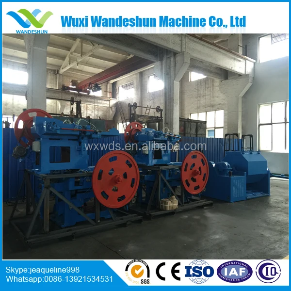 auto nail making machine/iron wire drawing machine with best service